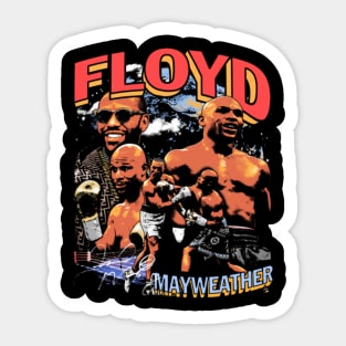 Floyd Mayweather Vintage Sticker